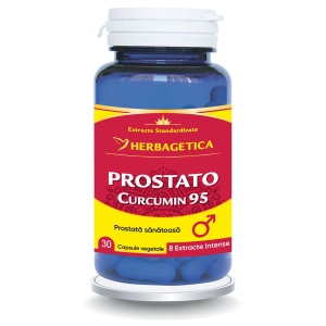 Prostato Curcumin 95, 30 capsule, Herbagetica