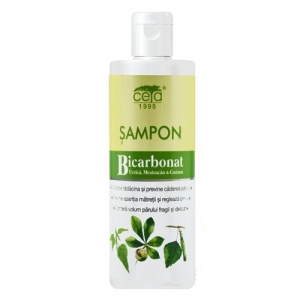 Sampon cu bicarbonat, urzica, mesteacan si castane, 200 ml, Ceta Sibiu