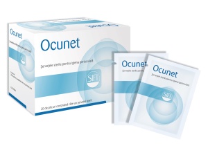Servetele oftalmice Ocunet, 20 bucati, Sifi