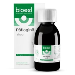 Sirop de patlagina, 120ml, Bioeel