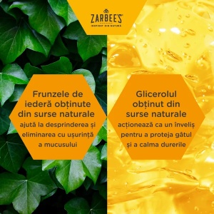 Sirop pentru tuse si dureri in gat, 150ml, Zarbee's - Img 4