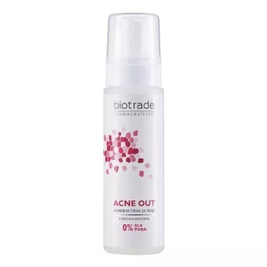 Spuma de curatare pentru ten acneic Acne Out, 150 ml, Biotrade