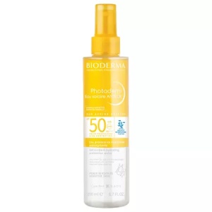 Apa cu protectie solara SPF 50 pentru piele sensibila Photoderm Anti-Ox, 200 ml, Bioderma
