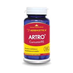 Artro+ Curcumin 95, 60 capsule, Herbagetica