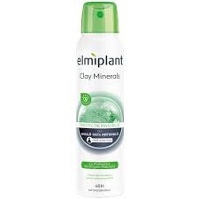 Deodorant antiperspirant spray clay minerals, 150 ml, Elmiplant