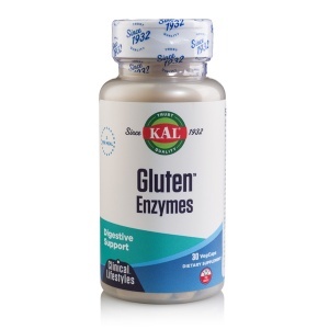 Enzime digestive Gluten Enzymes Kal, 30 capsule, Secom