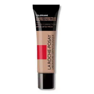 Fond de ten fluid corector pentru piele sensibila SPF25, Nuanta 13 Toleriane, 30 ml, La Roche-Posay - Img 1