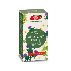 Hepatofit Forte D100, 63 capsule, Fares