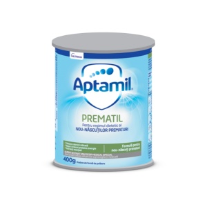 Lapte praf pentru prematuri +0 luni Prematil, 400 g, Aptamil