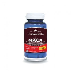 Maca, 30 capsule, Herbagetica