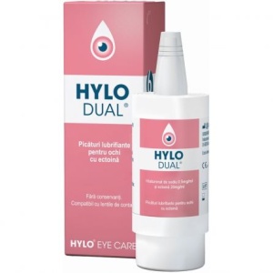 Picaturi pentru ochi Hylo Dual, 10 ml, Ursapharm
