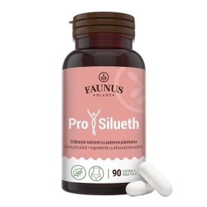 Pro Silueth, 90 capsule vegetale, Faunus Plant