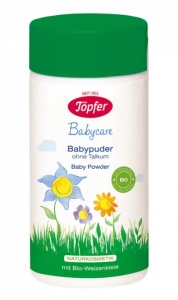Pudra Bio pentru bebelusi, 75 g, Topfer