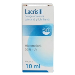 Solutie oftalmica Lacrisifi, 10 ml, Sifi