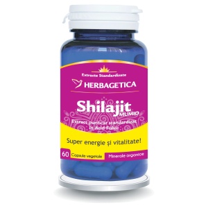 Super Shilajit Mumio, 60 capsule, Herbagetica