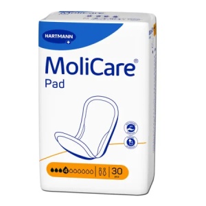 Tampoane pentru incontinenta usoara Molicare Pad 4 picaturi, 30 bucati, Hartmann