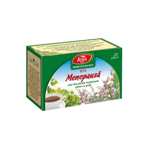 Ceai Menopauza, G72, 20 plicuri, Fares
