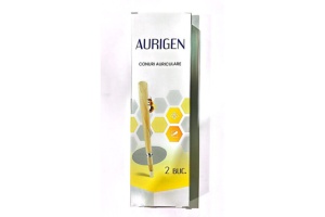 Conuri remediu natural pentru urechi adulti, 2 bucati, Aurigen