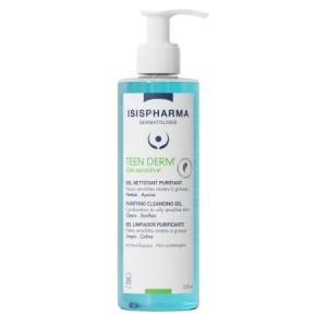 Gel de curatare Teen Derm Sensitive, 250 ml, Isis Pharma