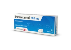 Paracetamol 500mg, 20 comprimate, Antibiotice