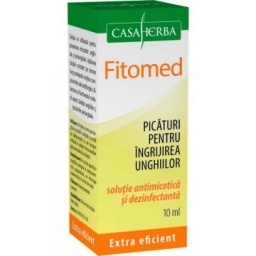 Picaturi pentru ingrijirea unghiilor Fitomed, 10 ml, Casa Herba