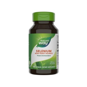 Selenium 200 mcg Nature's Way, 60 capsule, Secom