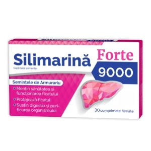 Silimarina Forte, 9000 mg, 30 comprimate, Zdrovit