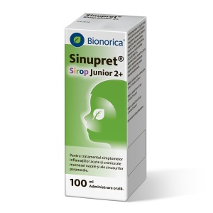 Sinupret Sirop Junior 2+, 100 ml, Bionorica