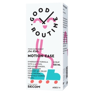 Sirop pentru rau de miscare Motion-Ease Good Routine, 125 ml, Secom