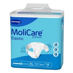Slip pentru incontinenta MoliCare Premium Elastic 6 PIC marime XL, 14 bucati, Hartmann