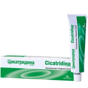 Unguent rectal Cicatridina Plus, 30 g, Naturpharma