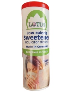 Zaharina low calories, Lotus, 1200 tablete