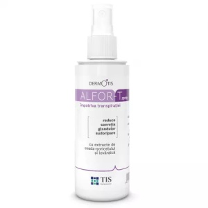 Alfor-T spray impotriva transpiratiei excesive a picioarelor, 110 ml, Tis Farmaceutic