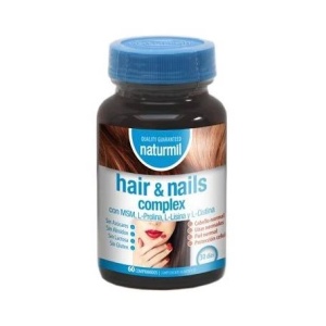 Complex pentru par si unghi , 60 tablete, Naturmil