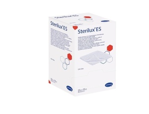Comprese din tifon sterile Sterilux ES, 7.5 cm x 7.5 cm, 25 plicuri, Hartmann