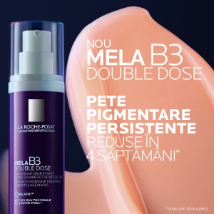 Concentrat intensiv serum-crema anti-pete solare si pete pigmentare Mela B3 Double Dose, 40 ml, La Roche-Posay - Img 3