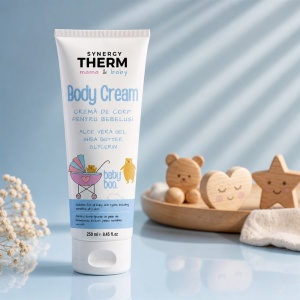 Crema de corp pentru bebelusi Mama & Baby, 250 ml, Synergy Therm - Img 2