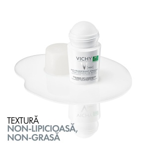 Deodorant roll-on antiperspirant fara parfum 48h, 50 ml, Vichy - Img 3