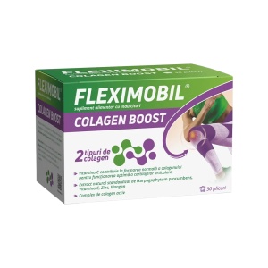 Fleximobil Colagen Boost, 30 plicuri, Fiterman