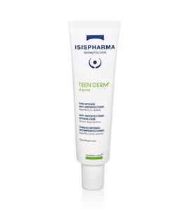 Gel crema pentru acnee severa Teen Derm Alpha Pure, 30 ml, IsisPharma