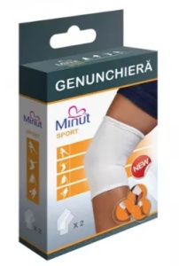 Genunchiera Sport marime M, 2 bucati, Minut