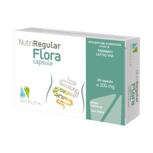 Nutriregular Flora 3, 300 mg, 20 capsule, Nutrileya