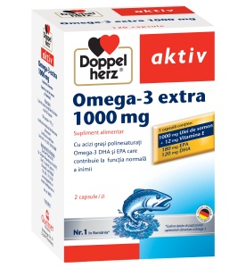 Omega 3 extra, 1000 mg, 120 capsule, Doppelherz