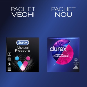 Prezervative Mutual Pleasure, 3 bucati, Durex