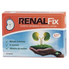 Renal Fix sustine sanatatea tractului urinar, 10 capsule,Onyx Pharmalife