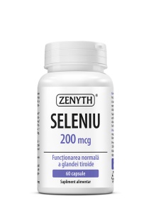 Seleniu, 200 mcg, 60 capsule, Zenyth