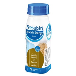 Solutie nutritiva orala cu valoare energetica ridicata, continut ridicat de proteine si aroma de cappuccino Fresubin Protein Energy, 4 x 200 ml, Fresenius Kabi