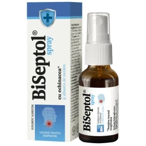 Spray cu Echinacea si Albastru de Metilen BiSeptol, 20 ml, Dacia Plant