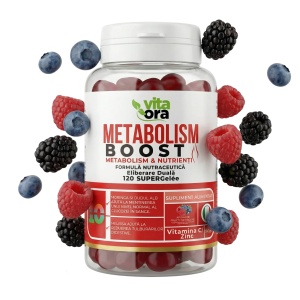 Suport pentru metabolism si energie Metabolism Boost, 120 jeleuri, Vita Ora