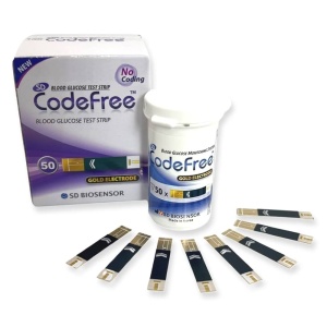 Teste de glicemie, 50 bucati, CodeFree